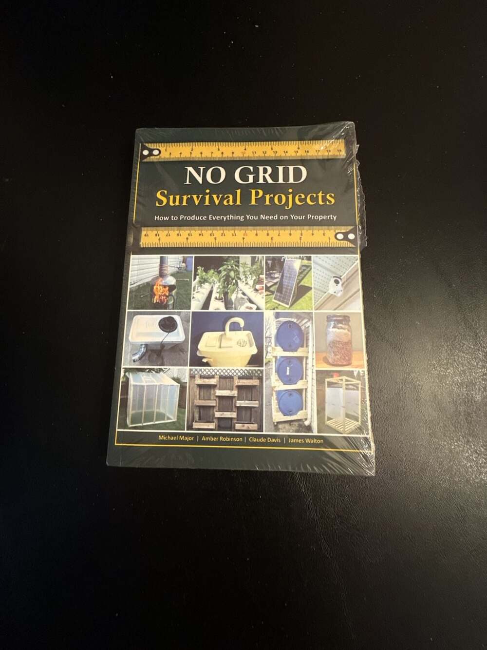 No Grid Survival Projects Book Michael Major Amber Robinson Claude Davis